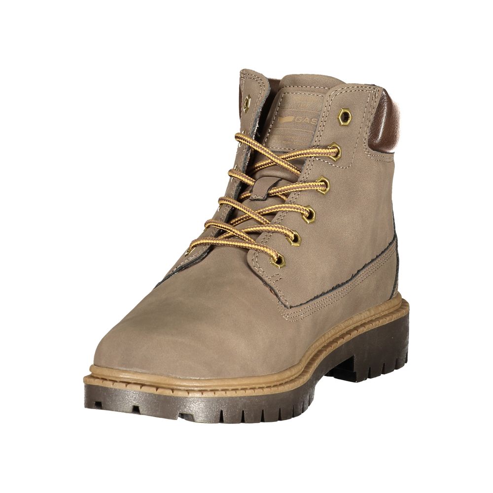 Brauner Polyurethan-Herrenstiefel (Gas)