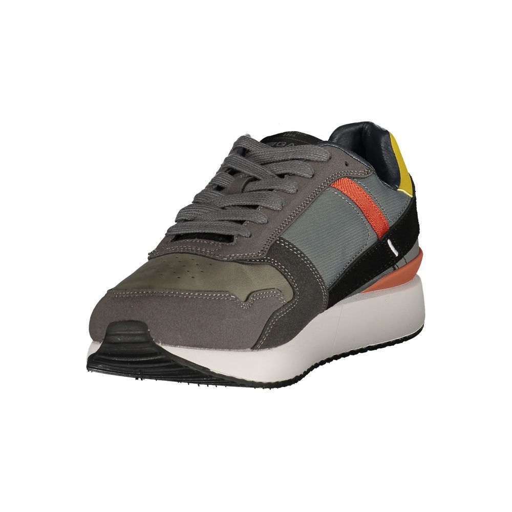 Gas Grigio Polyurethan-Sneaker für Herren