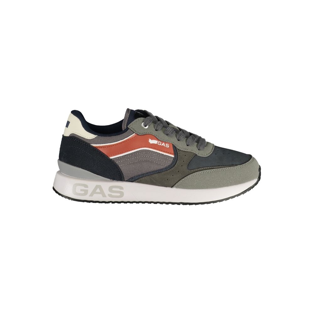 Gas Blue Polyurethan-Herrensneaker