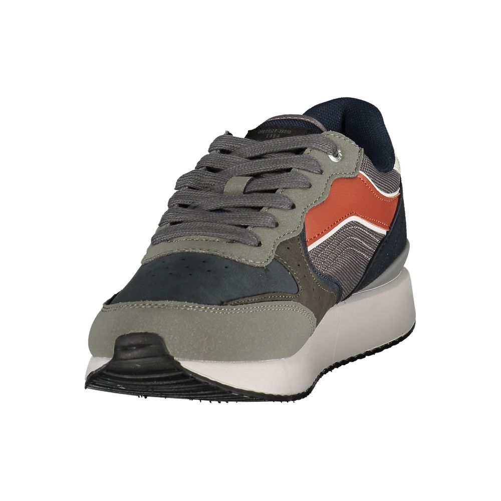 Gas Blue Polyurethan-Herrensneaker