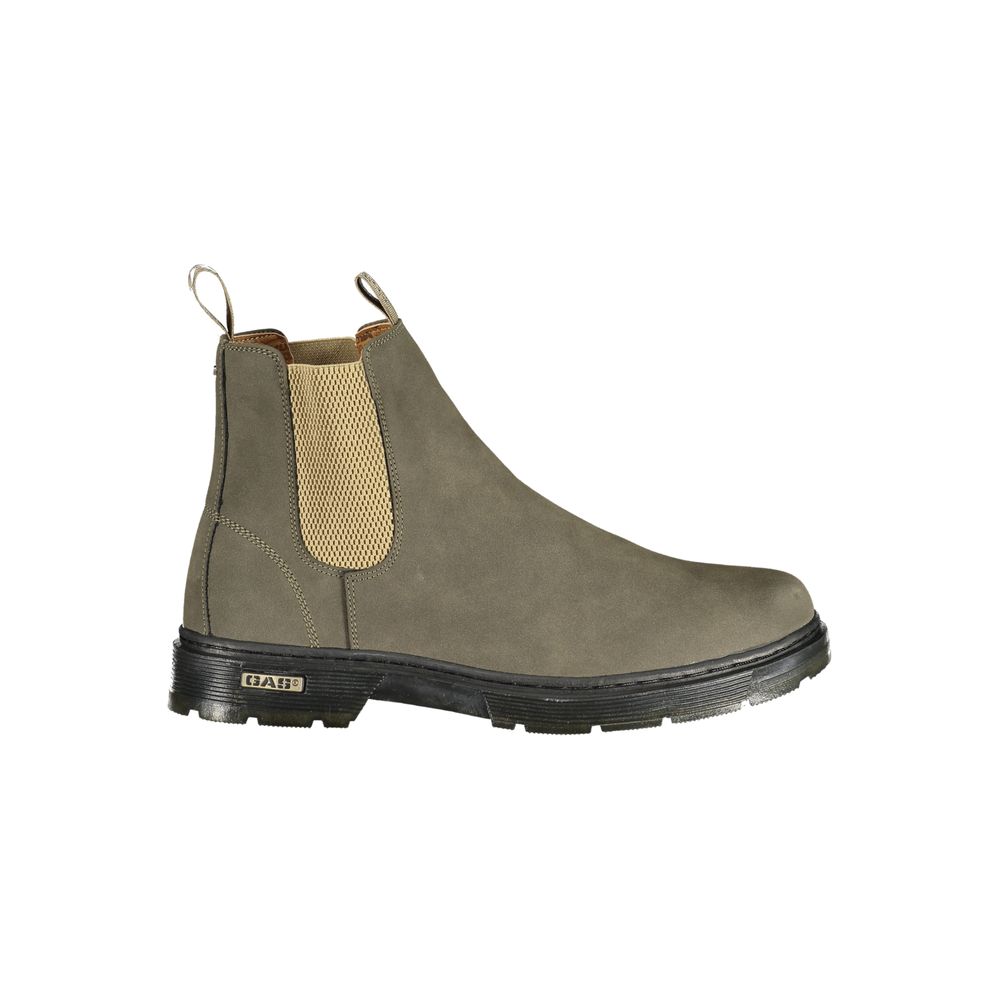 Brauner Herrenstiefel aus Polyurethan von Gas