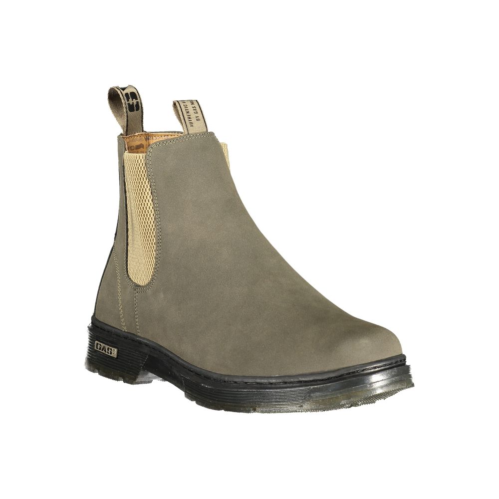 Brauner Herrenstiefel aus Polyurethan von Gas