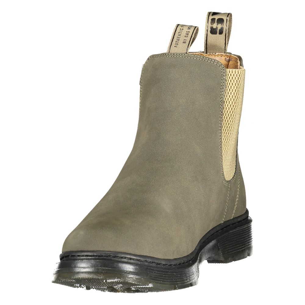 Brauner Herrenstiefel aus Polyurethan von Gas