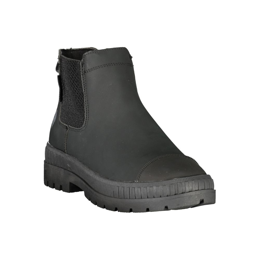 U.S. POLO ASSN. Damenstiefel aus schwarzem Polyurethan