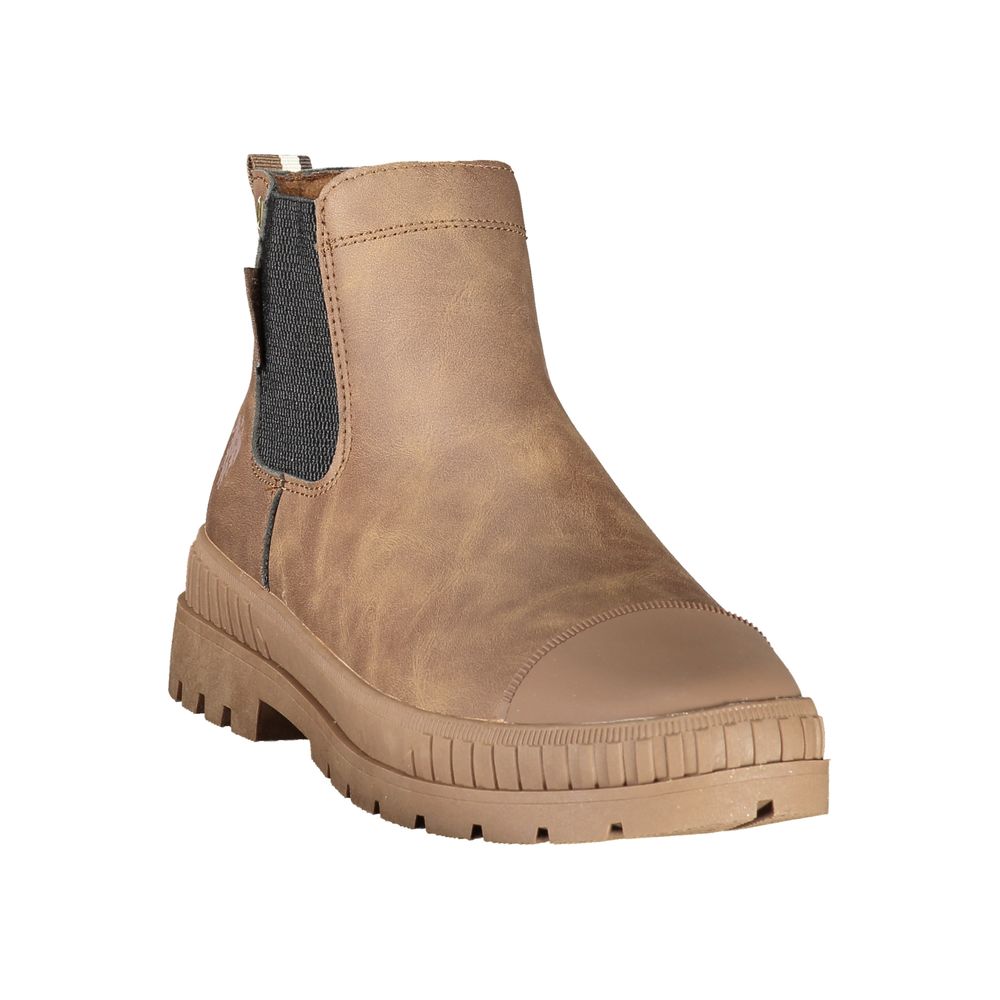 U.S. POLO ASSN. Braune Polyester-Stiefeletten