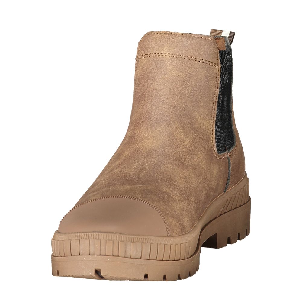 U.S. POLO ASSN. Braune Polyester-Stiefeletten