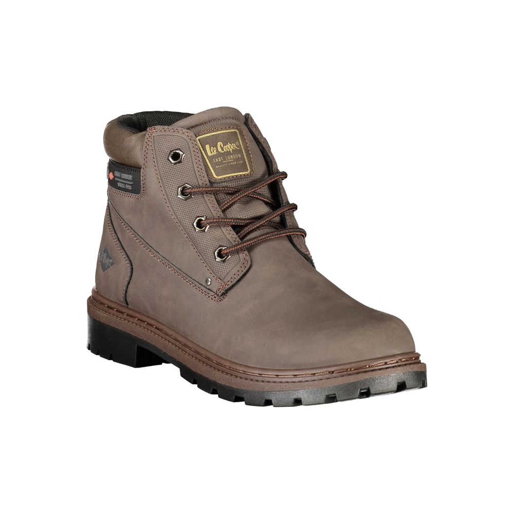 LEE COOPER Brauner Herrenstiefel aus Polyurethan