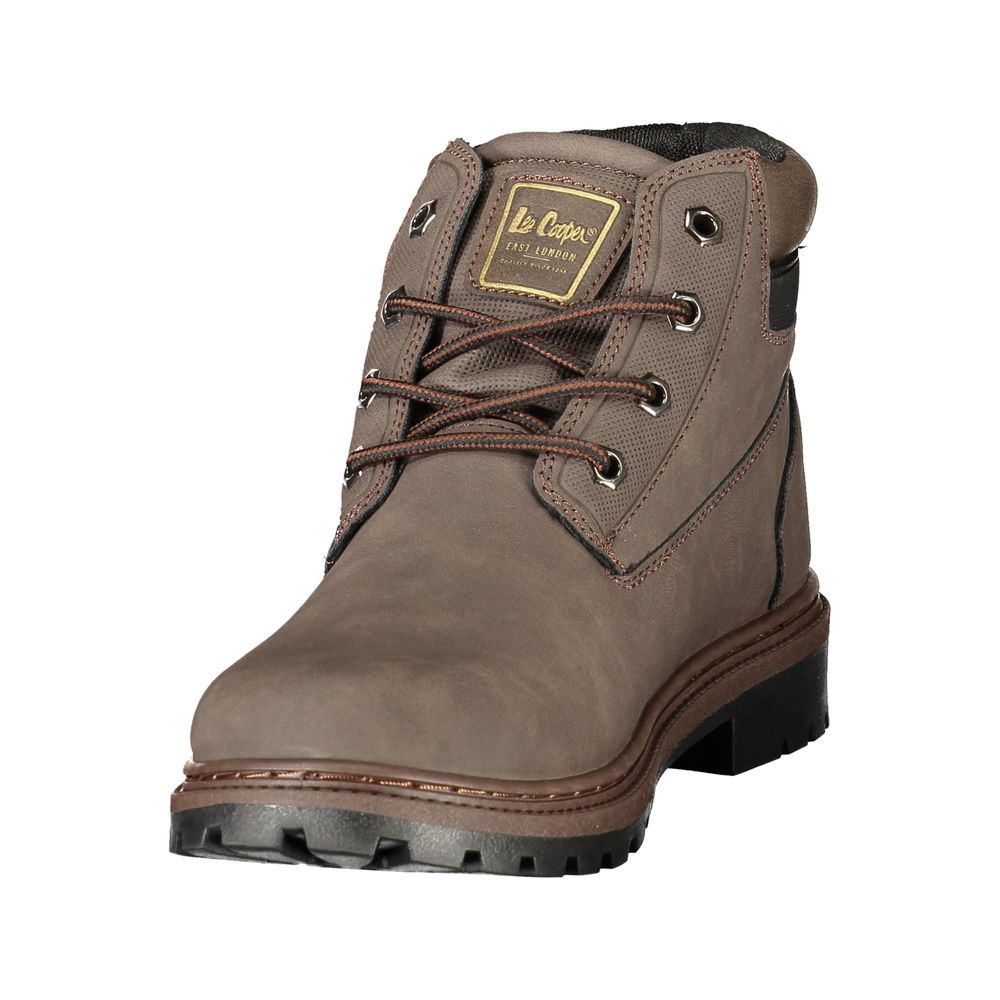 LEE COOPER Brauner Herrenstiefel aus Polyurethan