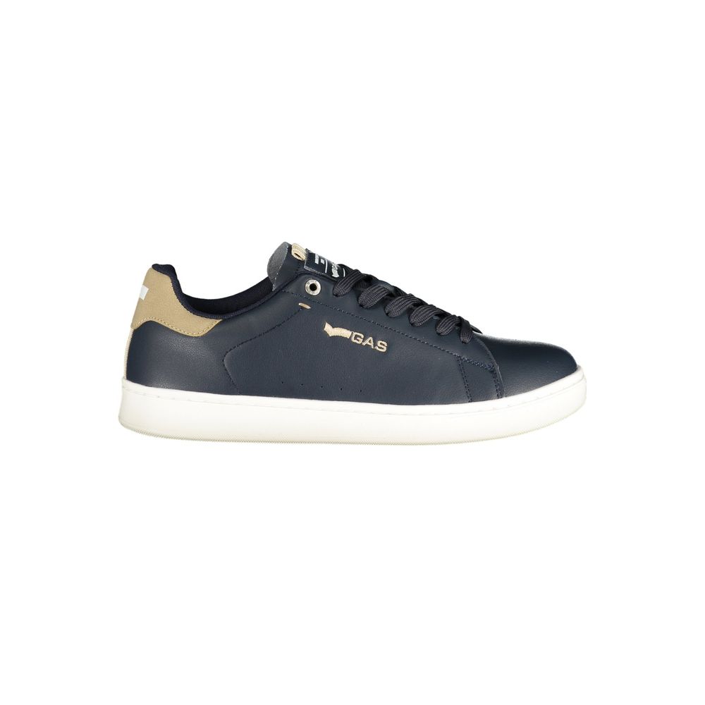 Gas Blu Polyurethan-Sneaker für Herren