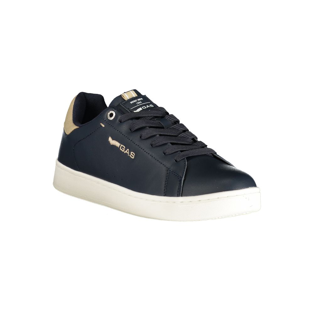 Gas Blu Polyurethan-Sneaker für Herren
