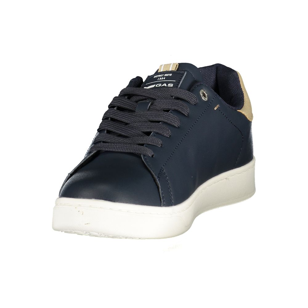 Gas Blu Polyurethan-Sneaker für Herren