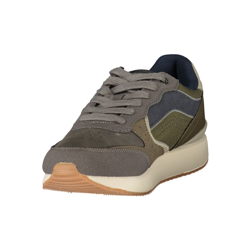 Gas Verde Polyurethan-Herren-Sneaker