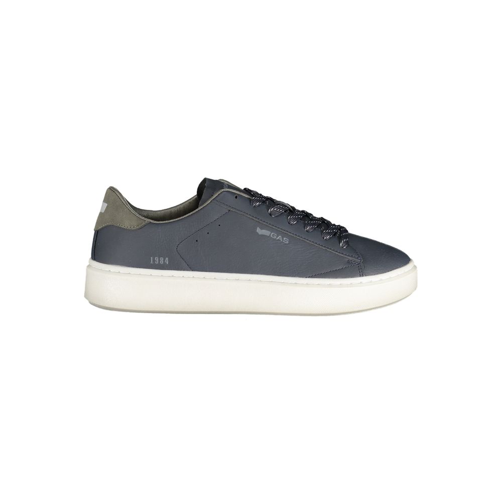 Gas Blue Polyurethan-Herrensneaker