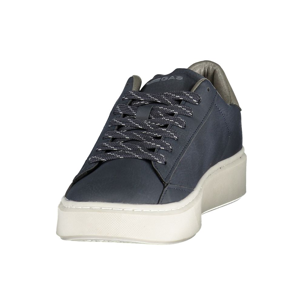 Gas Blue Polyurethan-Herrensneaker