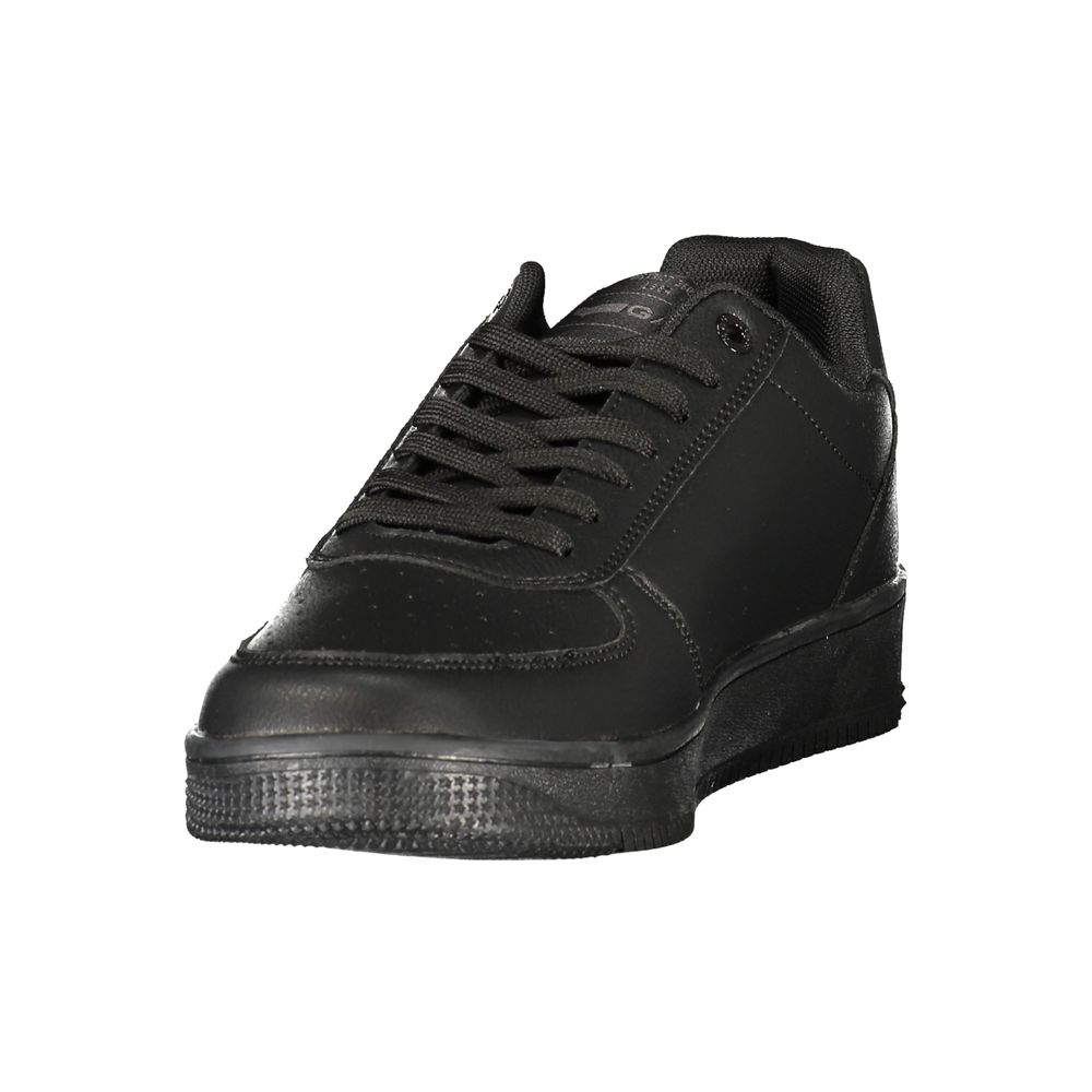 Gas Black Polyurethan Herren Sneaker