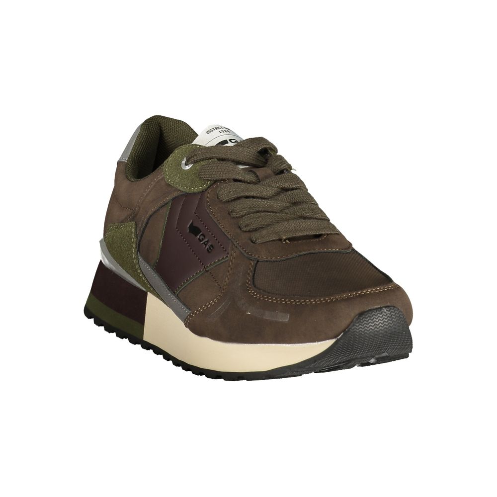 Gas Verde Polyurethan-Herrensneaker