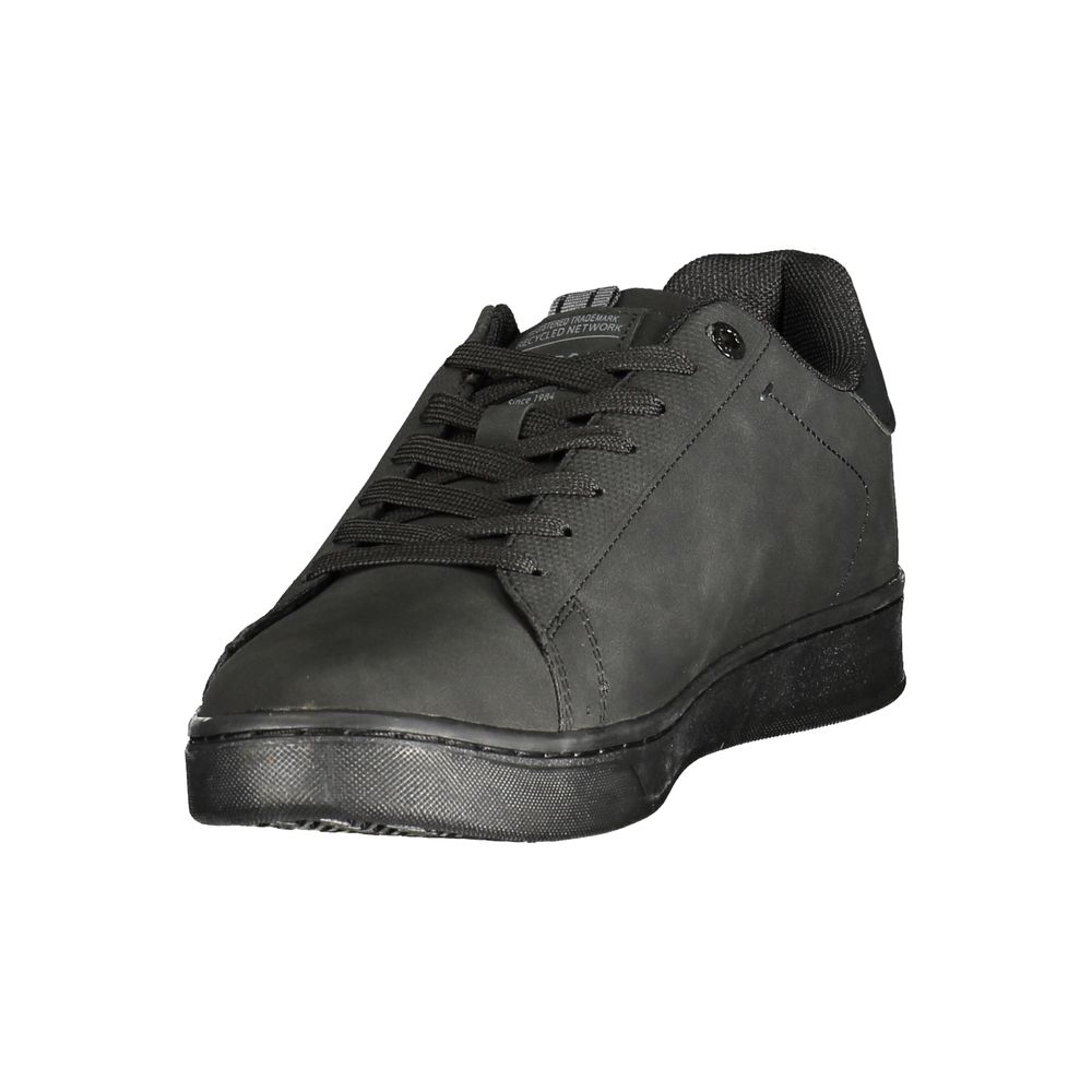 Gas Black Polyurethan Herren Sneaker