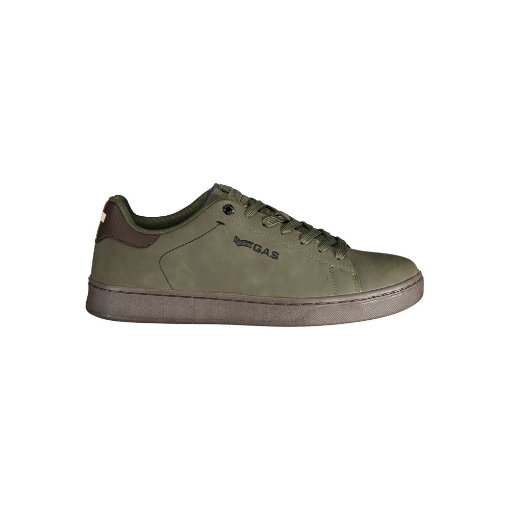 Gas Verde Polyurethan-Herren-Sneaker