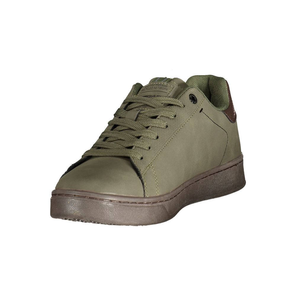 Gas Verde Polyurethan-Herren-Sneaker