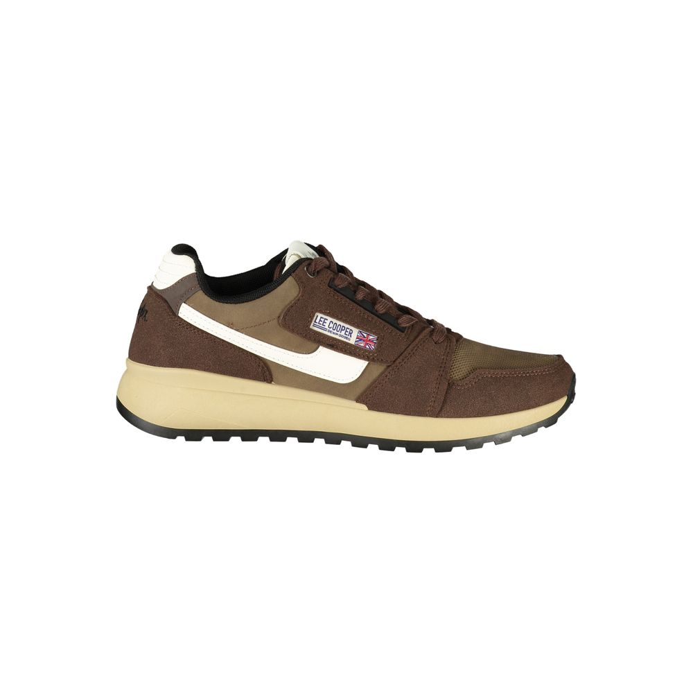 LEE COOPER Herren-Sneaker aus Polyurethan in Braun