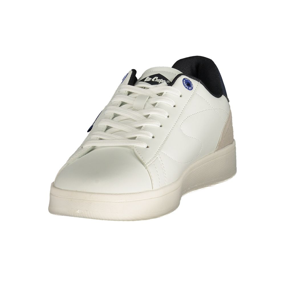 LEE COOPER Bianco Polyurethane Uomo Sneaker