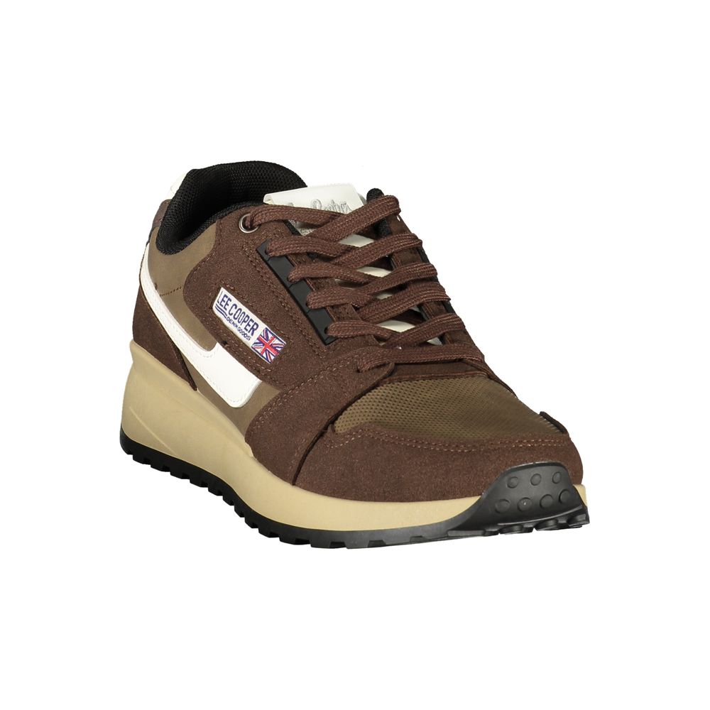 LEE COOPER Herren-Sneaker aus Polyurethan in Braun