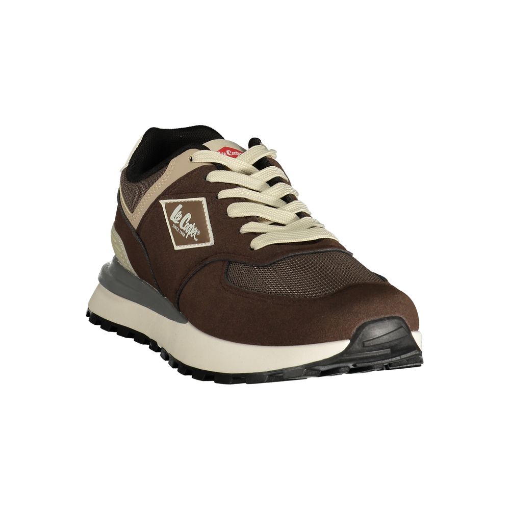 LEE COOPER Brown Polyurethane Men's Sneaker