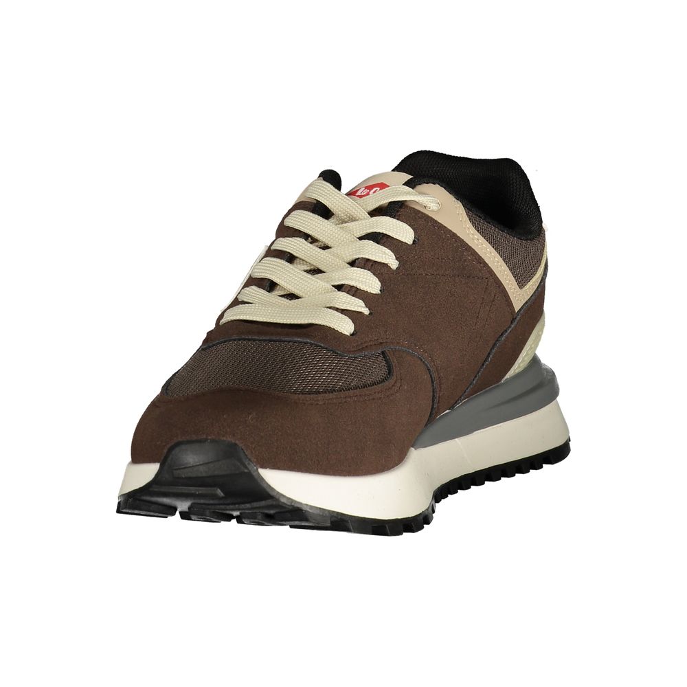 LEE COOPER Brown Polyurethane Men's Sneaker