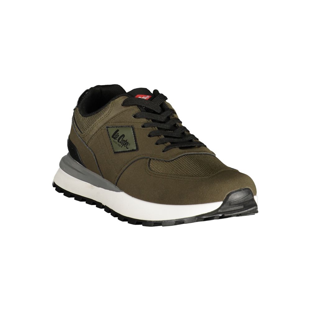 LEE COOPER Verde Polyurethane Uomo Sneaker
