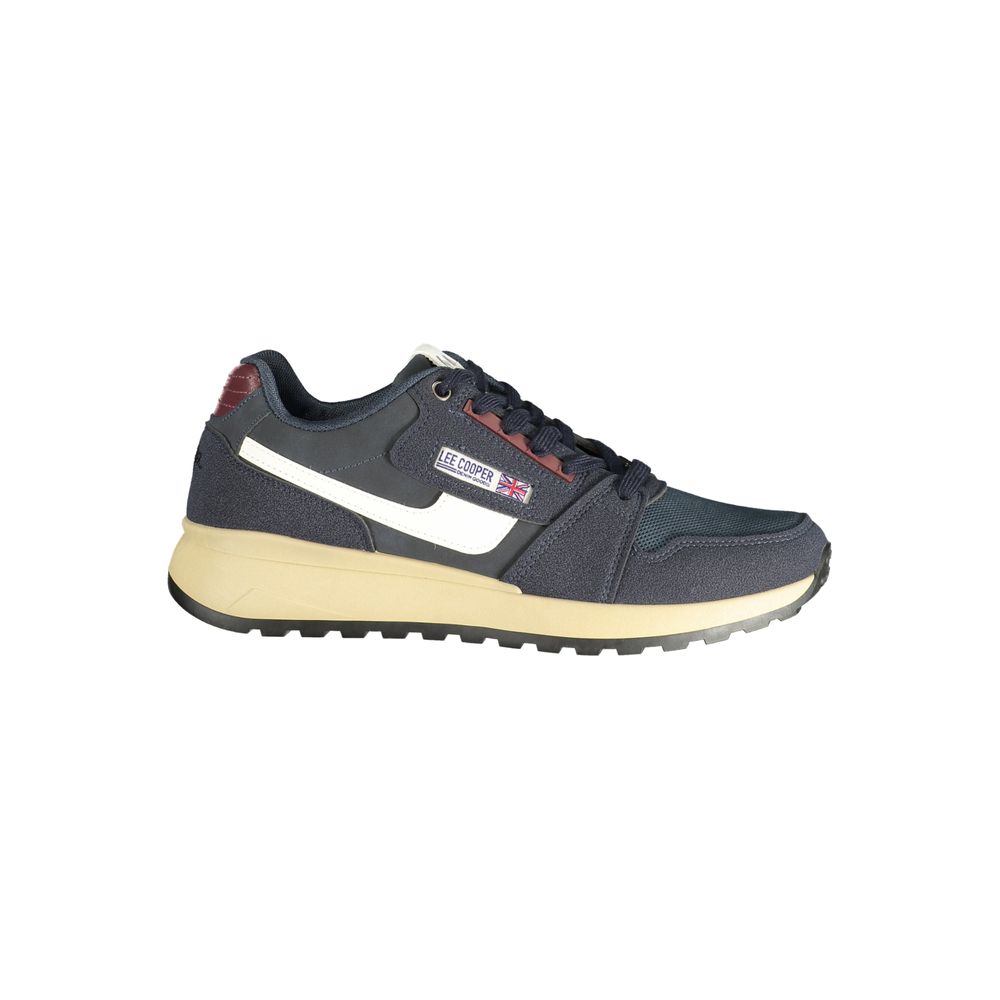 LEE COOPER Blue Polyurethane Men's Sneaker