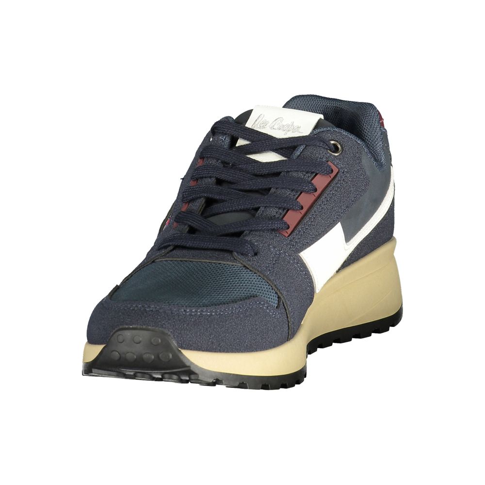 LEE COOPER Blue Polyurethane Men's Sneaker