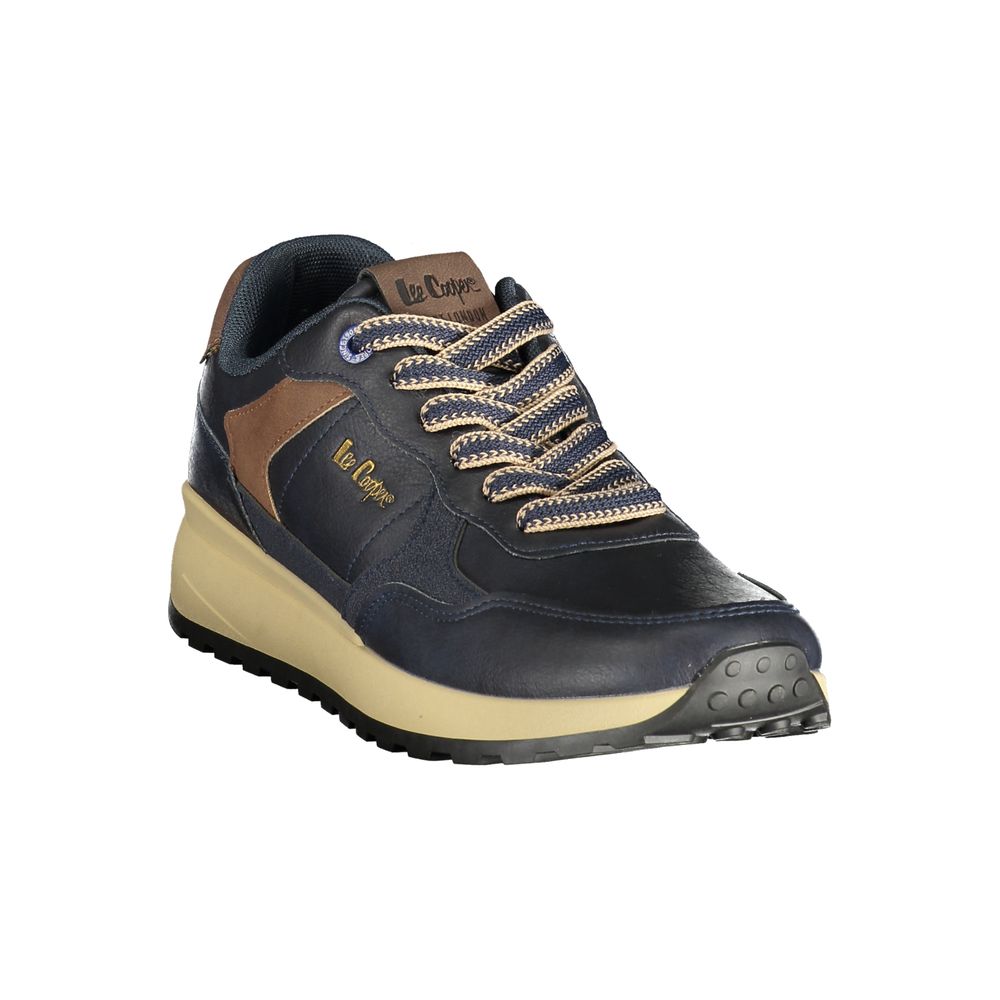 LEE COOPER Blaue sportliche Sneaker aus Polyester