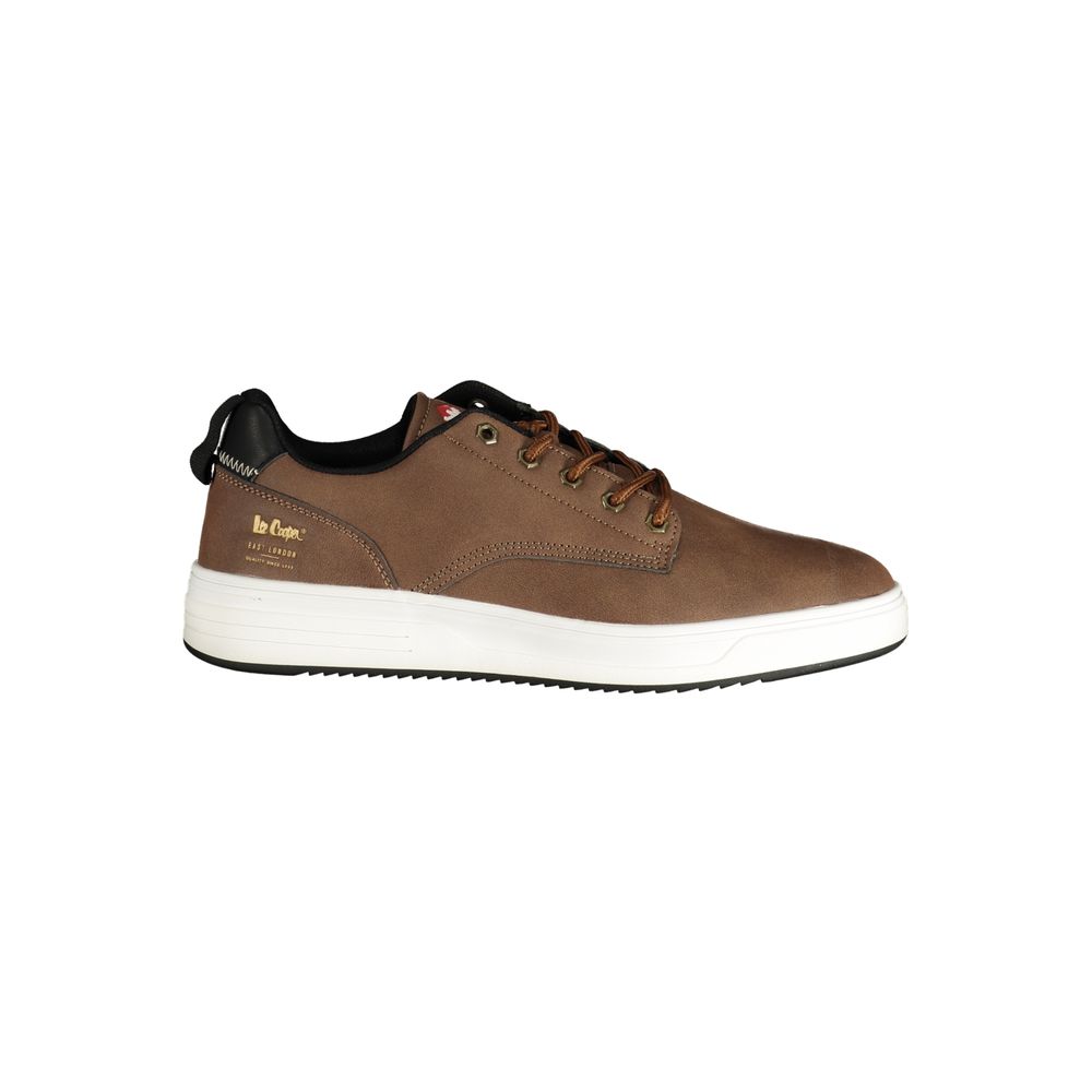 LEE COOPER Brown Polyurethane Men's Sneaker