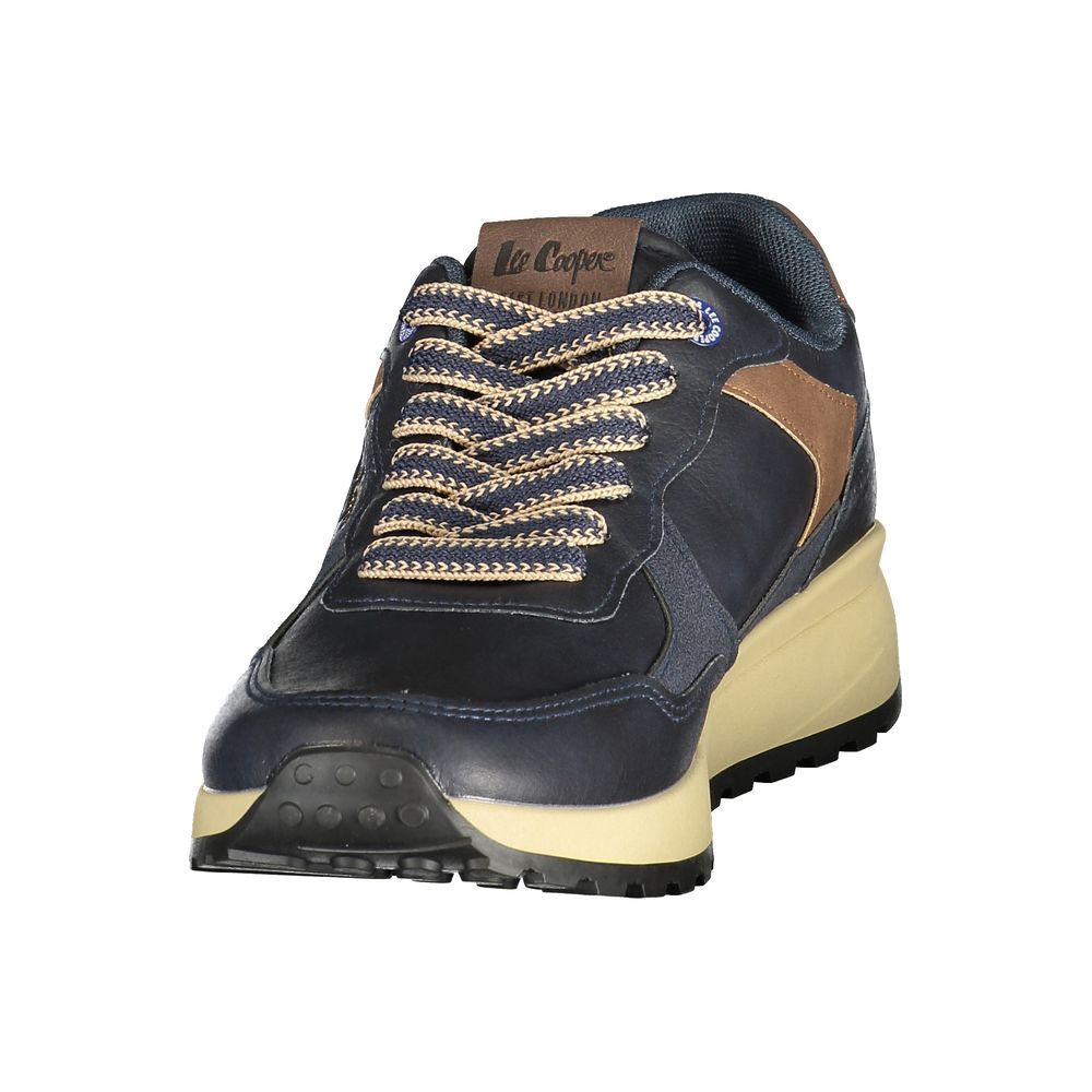 LEE COOPER Blaue sportliche Sneaker aus Polyester