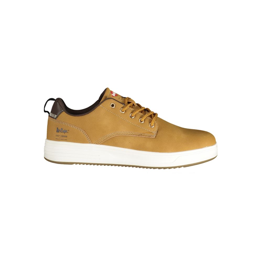 LEE COOPER Gelber Herren-Sneaker aus Polyurethan