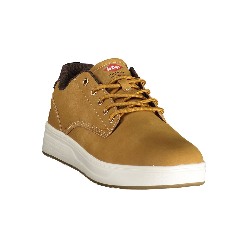 LEE COOPER Gelber Herren-Sneaker aus Polyurethan