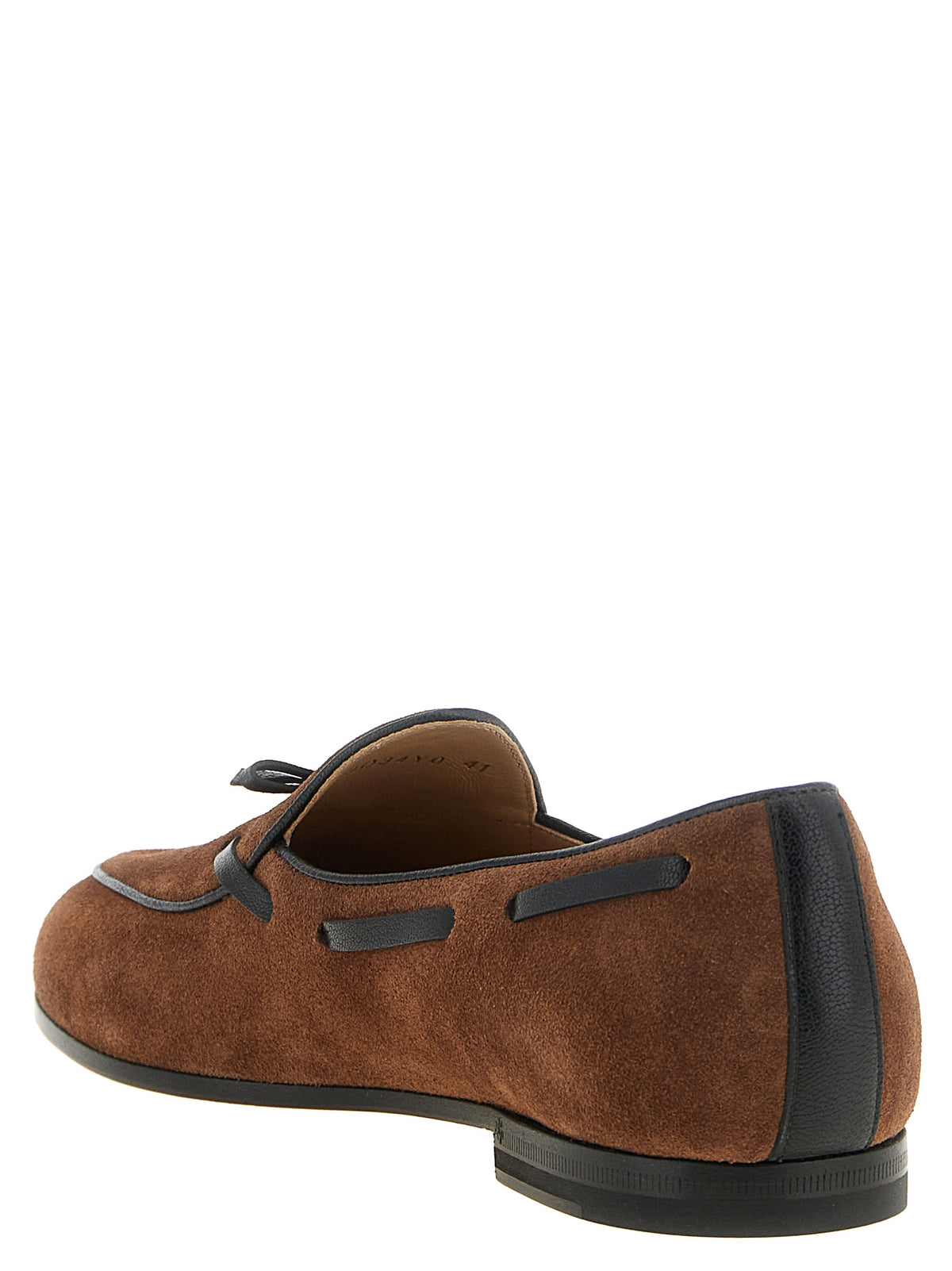 Valentino Garavani Braune Kalbsleder Slipper