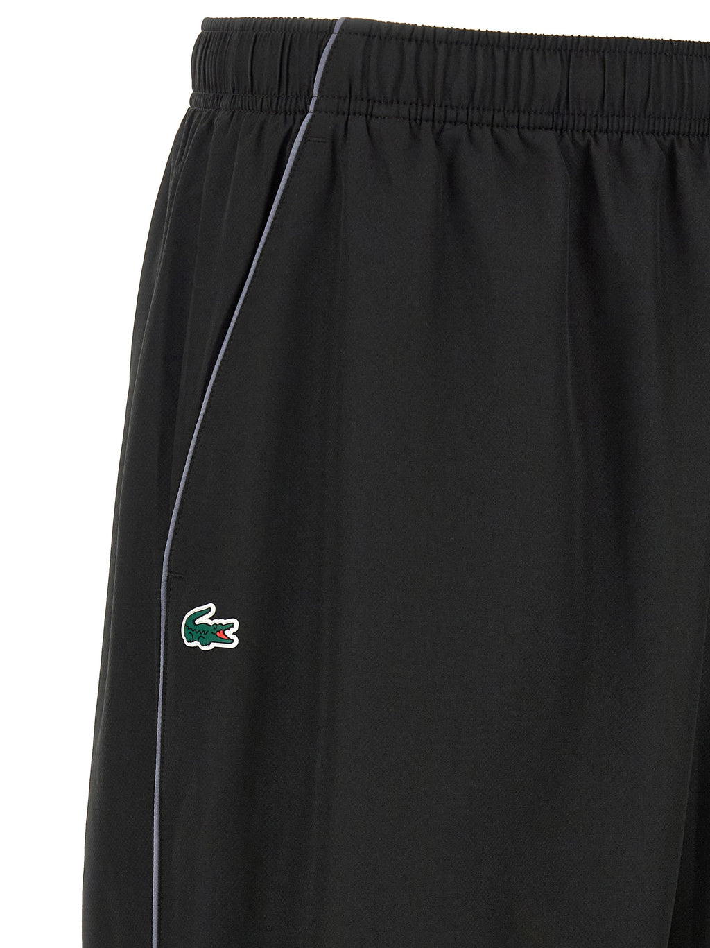 Lacoste Schwarzer Polyester-Trainingsanzug