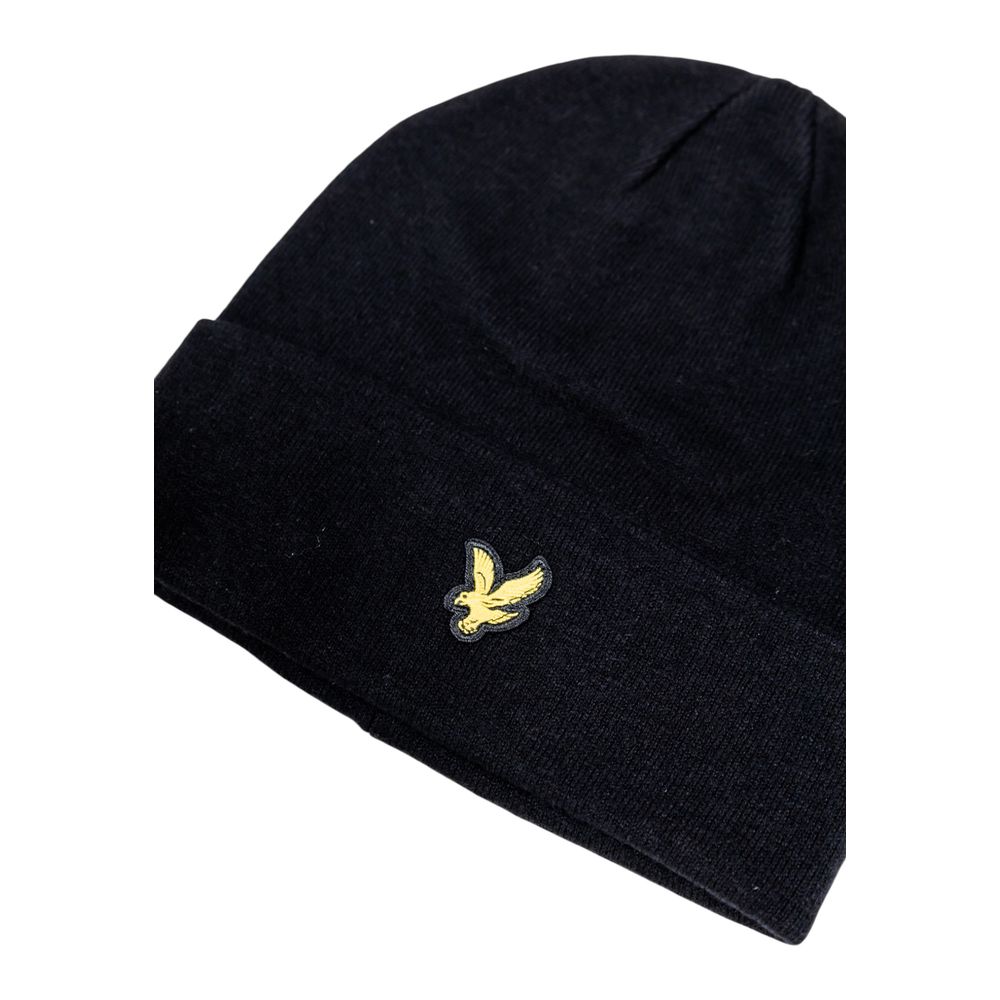 Lyle & Scott Schwarze Baumwollkappe (Baseball Cap)