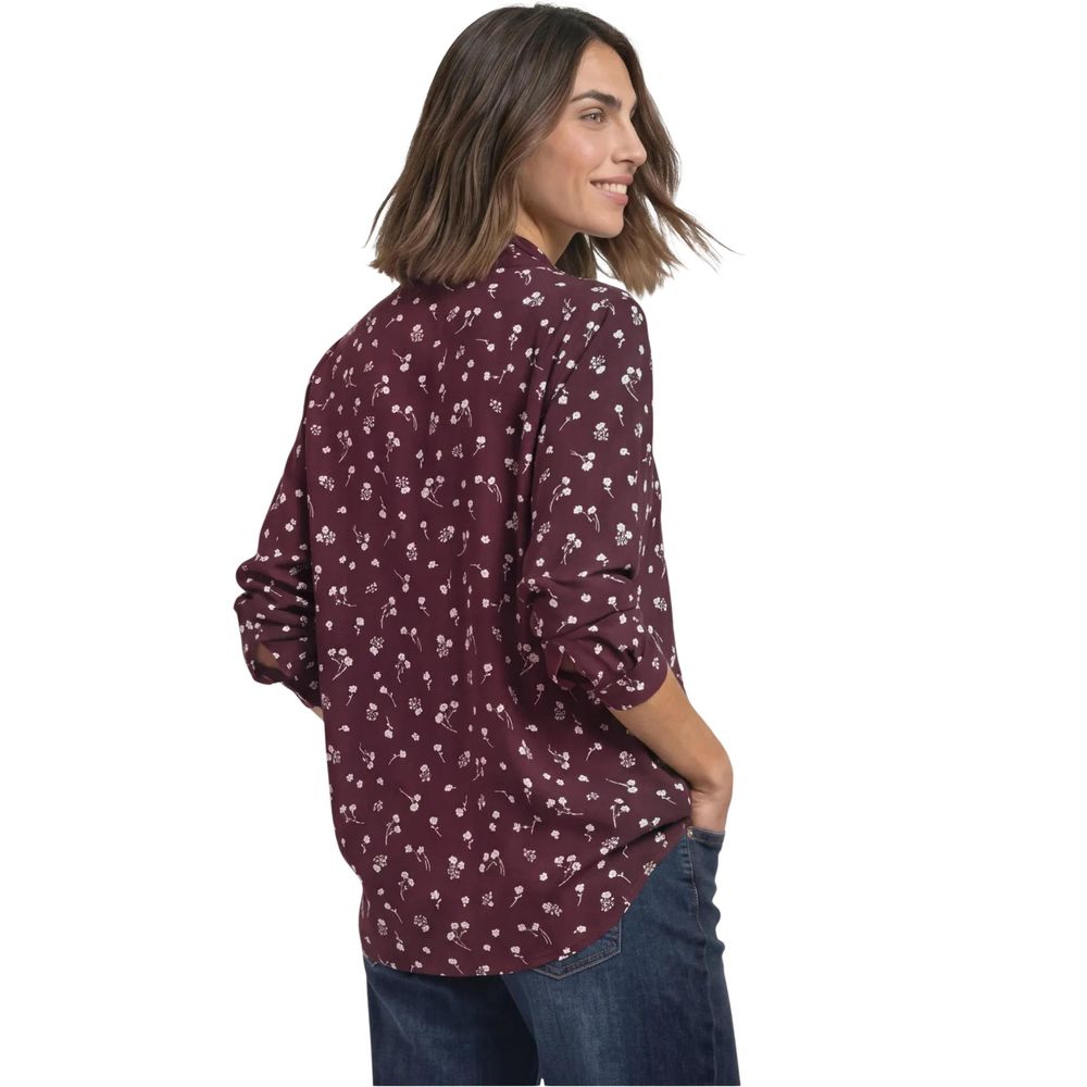 Street One Bordeaux-Viskosebluse