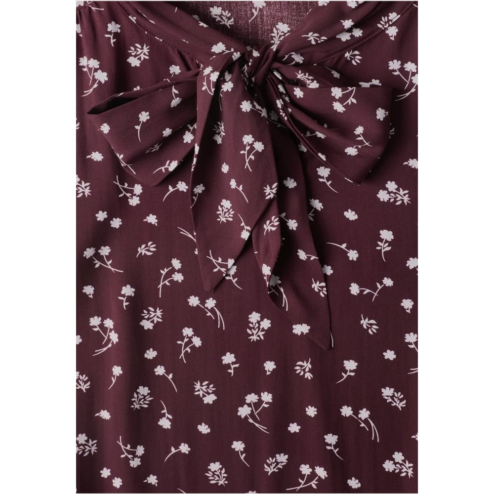 Street One Bordeaux-Viskosebluse