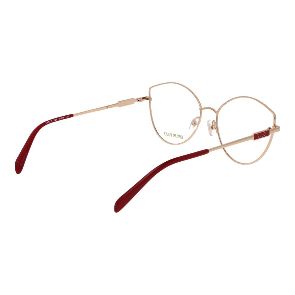 Emilio Pucci Brille aus Goldmetall (Fassungen)