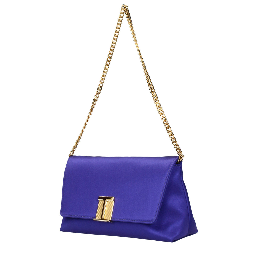 Tom Ford Clutch aus violettem Satin