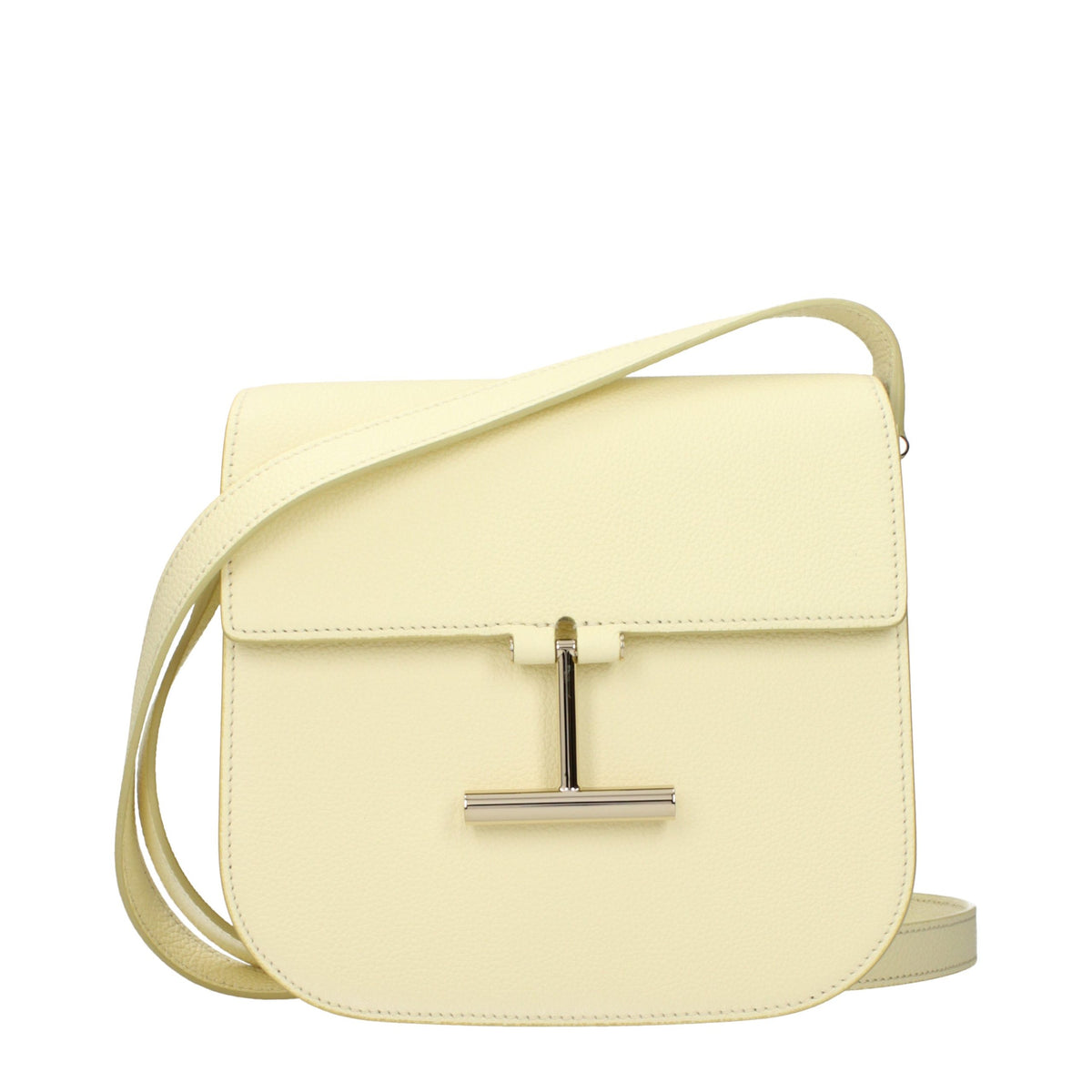 Tom Ford Umhängetasche aus gelbem Leder