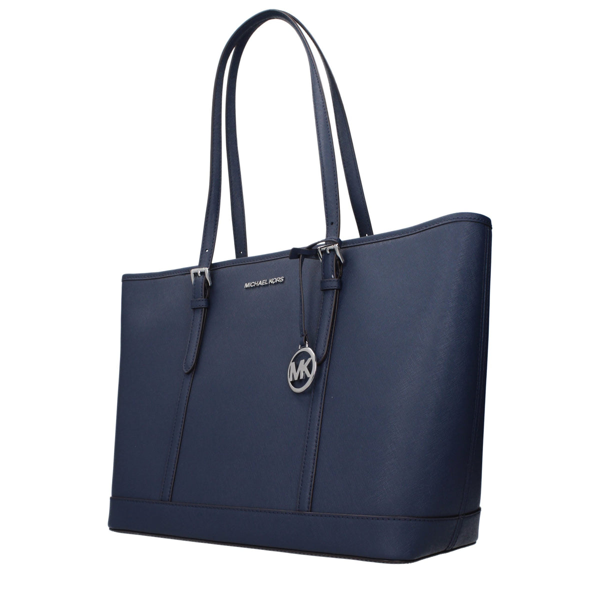 Michael Kors Umhängetasche aus blauem Leder