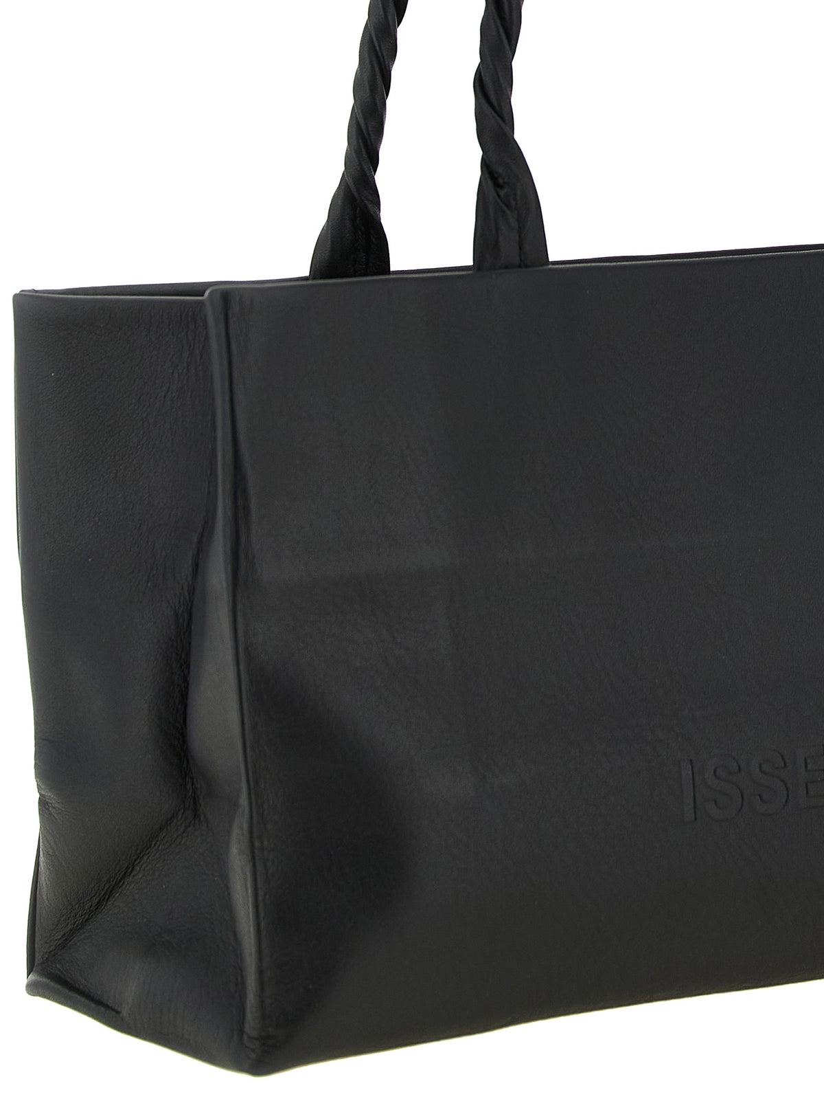 Issey Miyake Umhängetasche aus schwarzem Polyester