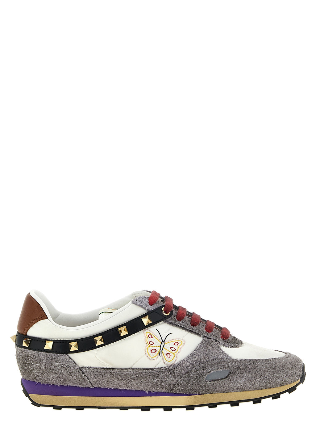 Valentino Garavani Sneakers aus mehrfarbigem Kalbsleder