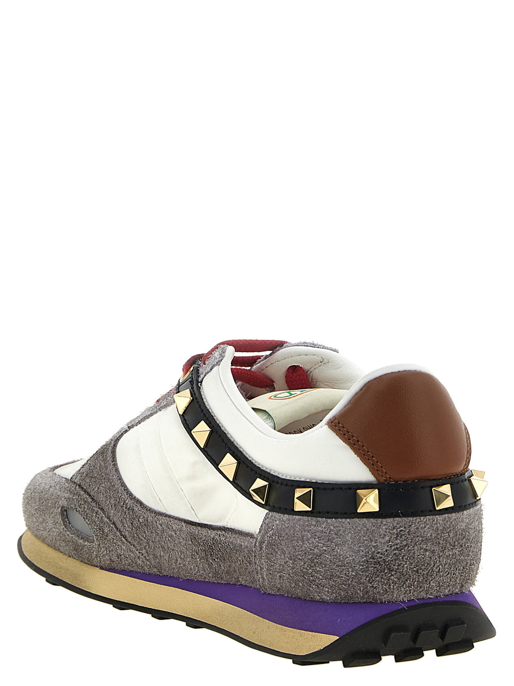 Valentino Garavani Sneakers aus mehrfarbigem Kalbsleder