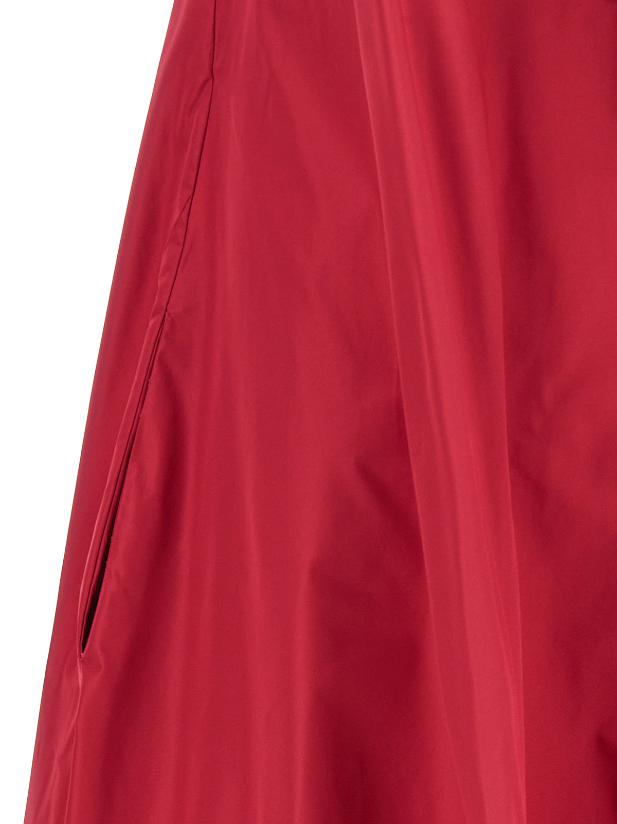 P.A.R.O.S.H. Langes Kleid aus fuchsiafarbenem Polyester