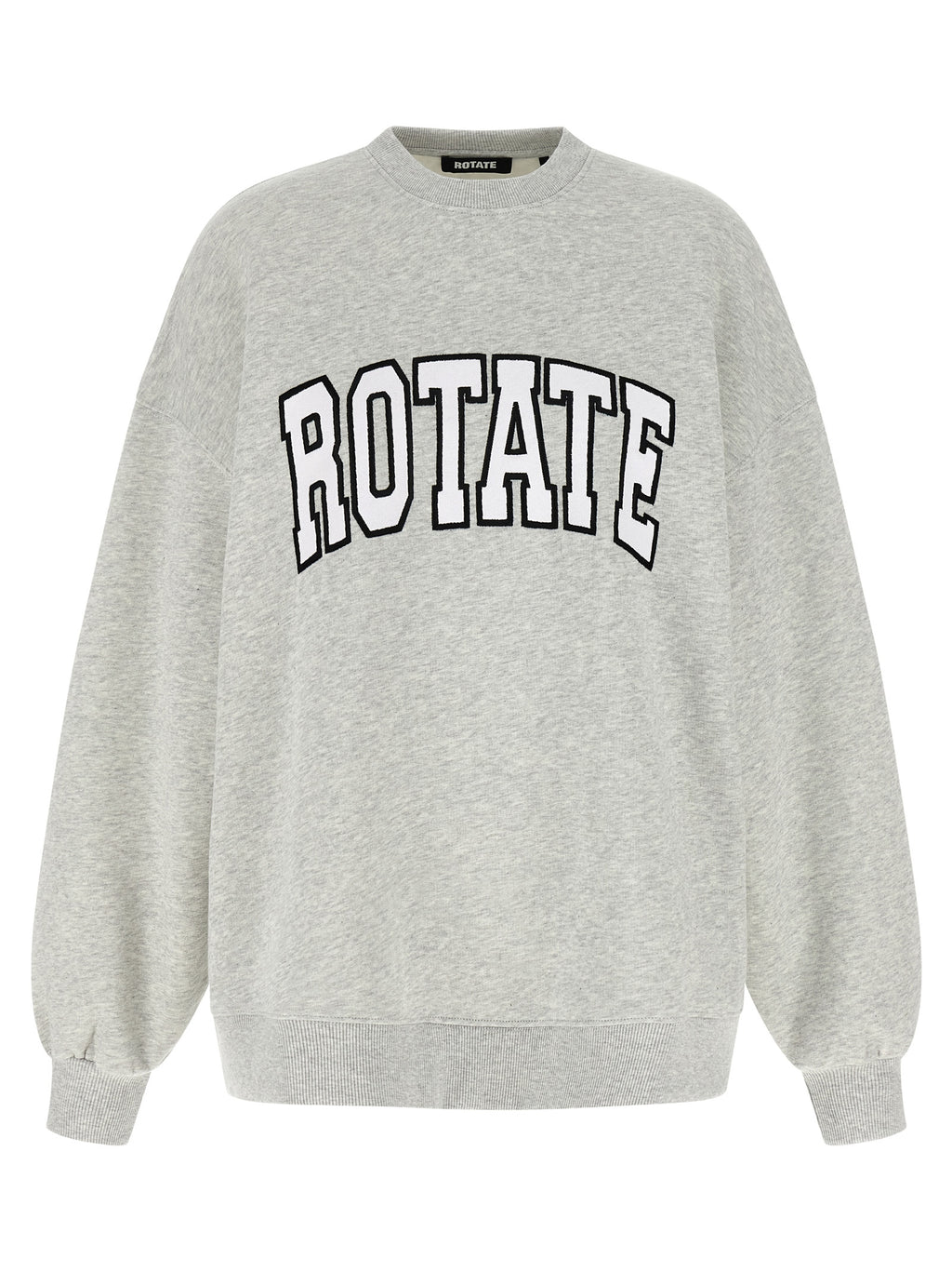 ROTATE BIRGER CHRISTENSEN Gray Cotton Sweatshirt